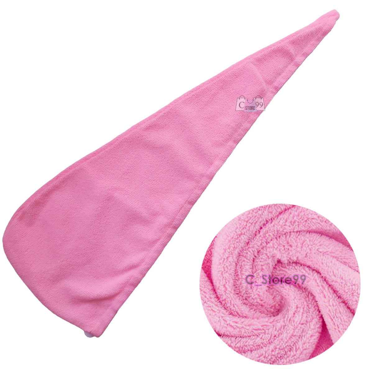 Vista 5 de Toalla Para Secado Del Cabello Sin Friz